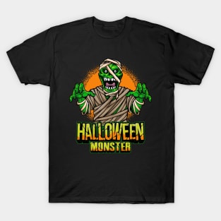 Halloween Mummy - Happy Halloween T-Shirt